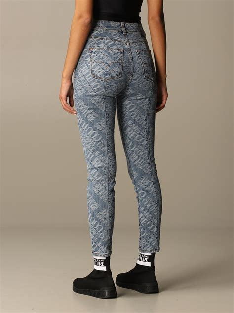 versace monogram jeans|Versace Jeans women.